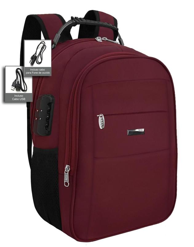 Mochila cadeado 2026 - Total Company - Mochilas - Magazine Luiza